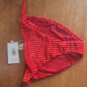 NWT Dippin Daisy's Red Velvet Bikini Bottom